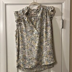 Loft Women's Floral Sleeveless Top - Multicolor